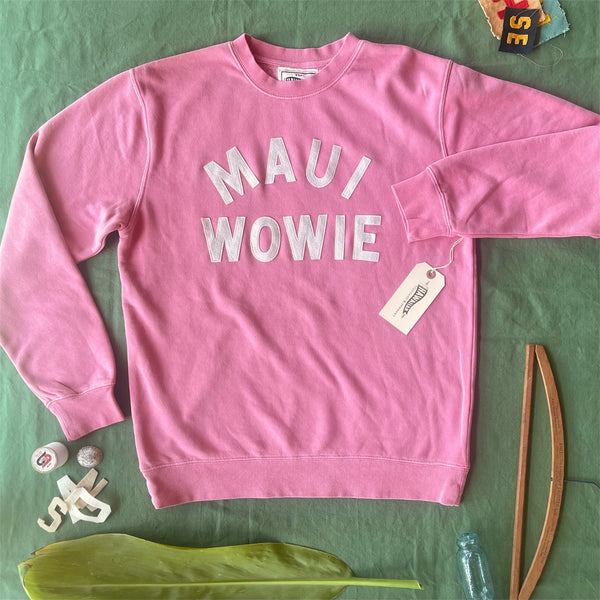 MAUI WOWIE - ivory on pink fade