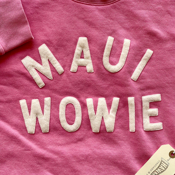 MAUI WOWIE - ivory on pink fade