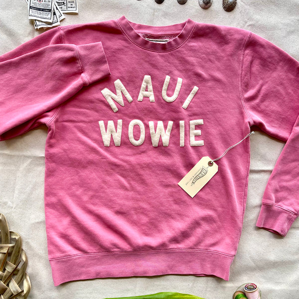 MAUI WOWIE - ivory on pink fade