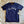 Load image into Gallery viewer, Mens Cotton T-Shirt in Navy x Aloha applique
