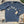 Load image into Gallery viewer, ALOHA - ivory on blue fade
